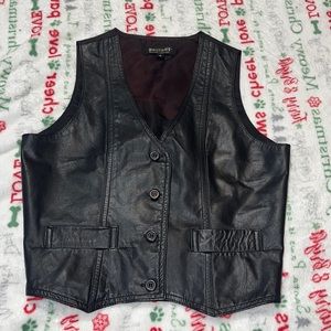 Foxtails juniors genuine leather vest